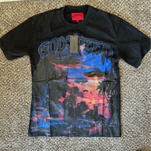 Godspeed Mens Graphic T-Shirt-Small